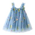 thumbnail image 1 of Robes d'Été pour Filles Robe Tutu Sans Manches pour Filles Robe pour Tout-Petites Robe en Tulle Tout-Petite 12-18 Mois, 1 of 5