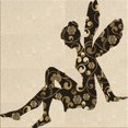 thumbnail image 1 of Ahgly Company Machine Washable Indoor Square Transitional Vanilla Gold Area Rugs, 6' Square, 1 of 7