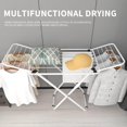 thumbnail image 4 of Winter Savings Clearance pimelu X-type Floor Drying Rack Balcony Folding Drying Rack Indoor And Outdoor Installation Drying Rack The Big Save, 4 of 8