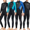 thumbnail image 3 of QualitChoice Combinaison de Plongée Haute Efficacité à Manches Longues, Maillot de Bain Doux pour la Peau, Col Ras du Cou Classique, Structure Composite à Trois Couches, Combinaison de Plongée Femme Vert TP, 3 of 6