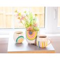 thumbnail image 4 of Multi-Color Rainbow Footed Planter, 4 of 5