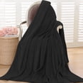 thumbnail image 4 of PEONAVET Cooling Blanket Flannel Fleece Microfiber Blanket Good Size Couch Bed Super Soft and Warm Solid Color, 4 of 8