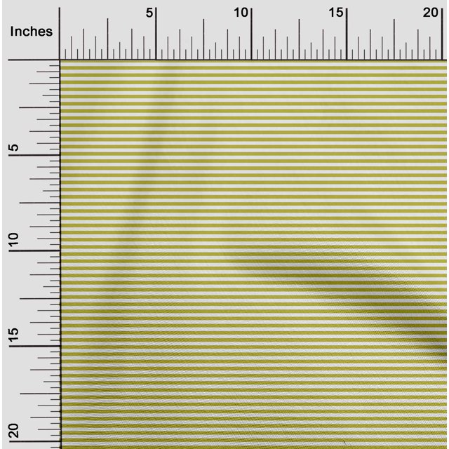 oneOone Polyester Lycra Fabric Horizontal Stripe Print Fabric BTY 56 Inch Wide