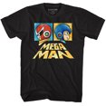thumbnail image 1 of Mega Man T-Shirt pour Adulte Noir Boxy, 1 of 2