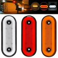 thumbnail image 2 of 12V-24V Clearance Side Marker LIGHT Amber Red White Truck RV Hot Sell, 2 of 9