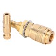 thumbnail image 3 of Quick Connector Fitting Tig Welding Quick Connector Solid Brass Quick Hose Connector Fitting For MIG TIG Welder Torch Yellow, 3 of 8