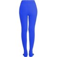 thumbnail image 4 of ORUYROP Women's Solid Colored Opaque Microfiber Footed Tights, 4 of 7