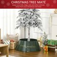thumbnail image 4 of HOMCOM 26 Inch Christmas Tree Collar Ring, Stand Cover for Decor, Green, 4 of 10