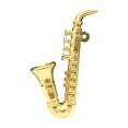 thumbnail image 2 of HILABEE Instrument de Musique Miniature Maison de Poupée 1/12 Mini Meuble Jouet pour Maison de Jeu Saxophone, 2 of 9