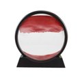 thumbnail image 1 of EDHITNR Liquidation Sable en Mouvement Art Image Ronde Verre 12 Pouces Sablier Sable Naturel Qui s'Écoule Image Sable en Mouvement Sablier 50 ml Black and Friday Deals 90 % off, 1 of 6