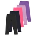 thumbnail image 1 of QIPOPIQ girls Leggings 5 Pack Clearance, 1 of 2