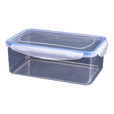 onlyliua Glass Containers Durable Lock And Lock Food Storage Containers Kitchen Refrigerator Rectangular Food Container Microwave Heat Plastic Lunch Box Food Lunch Box Fruit Storage Sealed Box