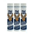thumbnail image 2 of Mad Gab's Natural & Organic Unscented Lip Balm Sticks Gift Set 3-Pack, 2 of 5