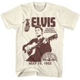 thumbnail image 1 of Elvis Presley Sun Records Raleigh Auditorium Natural Adult T-Shirt 2Xl, 1 of 2