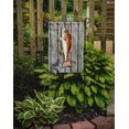 thumbnail image 2 of Carolines Treasures 8489GF 11 x 15 Po. Poisson Rouge Drapeau Jardin Taille, 2 of 3