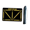 thumbnail image 3 of DYNWAVECA Football Footstep Training Mat de Football Tapis Fournitures Anti-Dérapant Tapis de Porte de Football Tapis de Football Formation Tapis pour Enfant de Ménage Jaune, 3 of 10
