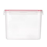 Plastic Food Storage Container Snap Tight Food Container for Kitchen Freezer Storage  A