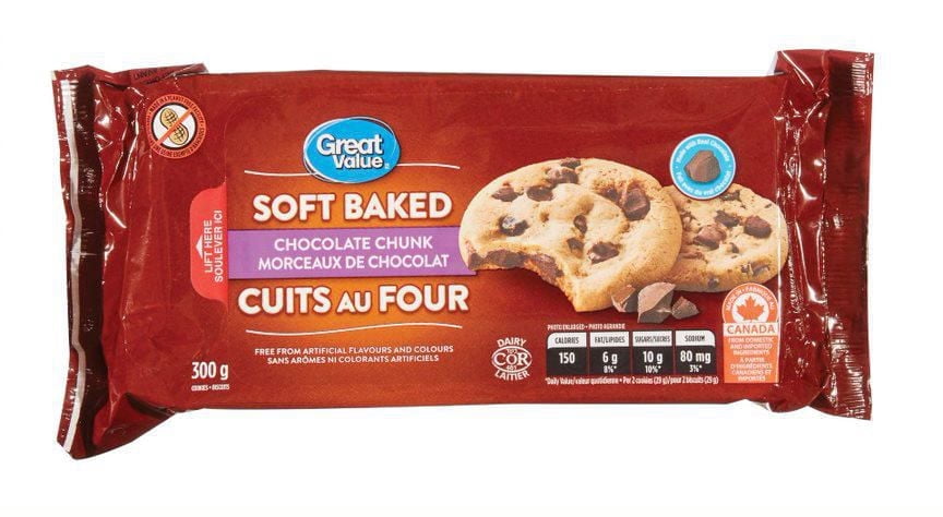 Great Value Soft Baked Chocolate Chunk Cookies