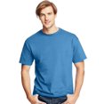 thumbnail image 1 of Hanes T-Shirts à Col Ras du Cou ComfortSoft pour Hommes, Lot de 4, S, Bleu Denim, 1 of 1