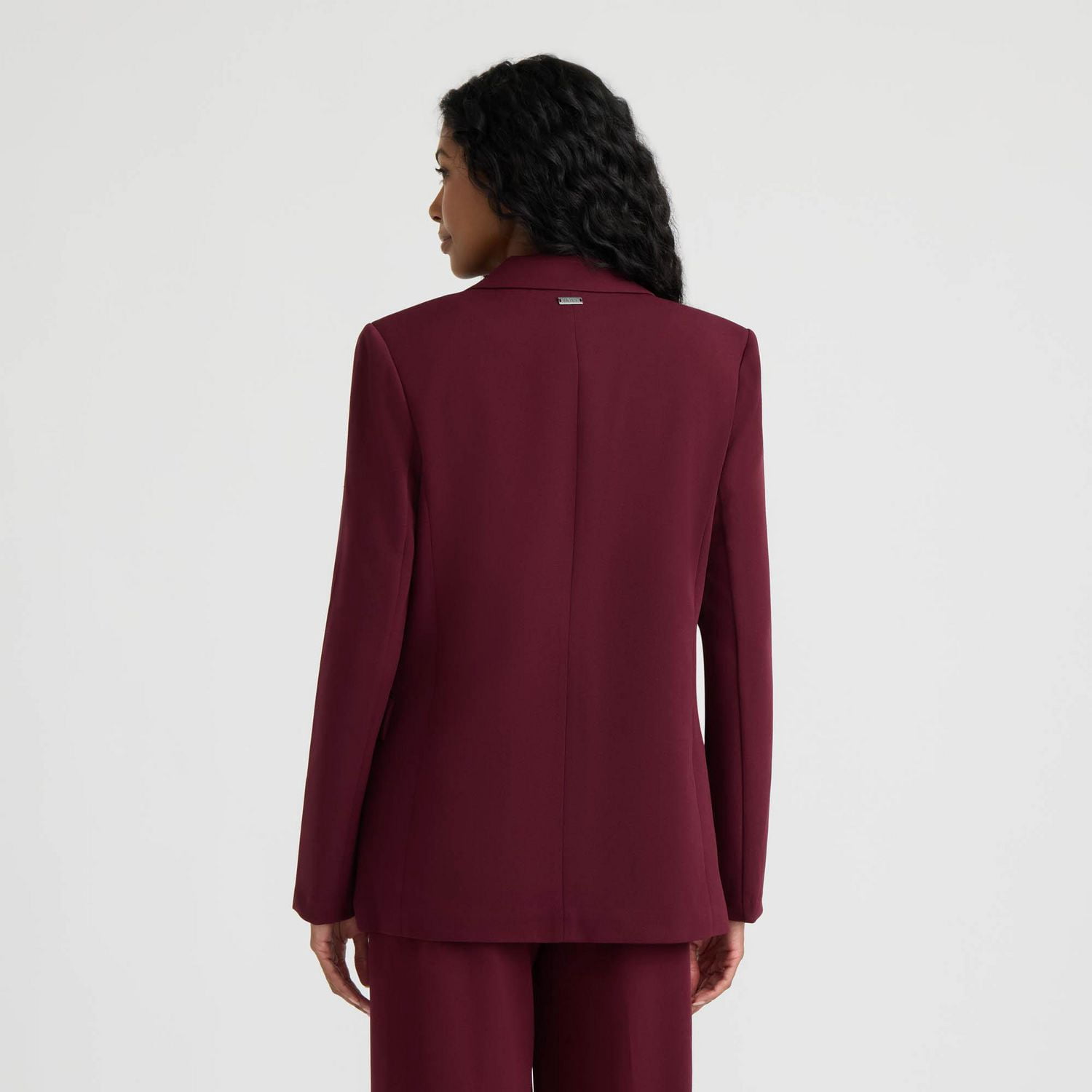 Blazer en sergé extensible en coupe décontractée pour femme Mexx