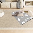 thumbnail image 4 of EGNMCR Bathroom Rugs, Rugs for Living Room, Kitchen Rugs Cats Scratch Large-scale Grinding Claw Cats Toys Wear Scratch Dart Scratch Basin One Cats Rattan Weave Cats Sleeping Mat Mat cat mats, 4 of 7
