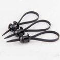 thumbnail image 4 of 100PCS Heavy-Duty Nylon Cable Ties - 8x280mm for Auto, Home, Tools (Plastic Buckle), 4 of 5
