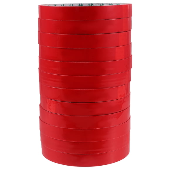 Shisuyan 12pcs Bag Sealing Tying Tape Supermarket Binding Machine Tape Bag Sealer Packing Tape