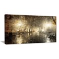 thumbnail image 1 of Design Art Night Alley with Lights Photography Landscape Canvas Print, 1 of 2
