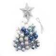 thumbnail image 3 of Honganda Christmas Balls, Solid Color Ball Decorative Artware Festival Ornament, 3 of 8