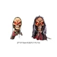 thumbnail image 2 of Horror Halloween Skull Decorations Sound Activated Hanger Scary Voice Control Hanging Ghosts Props Party Outdoor Garden, 2 of 7