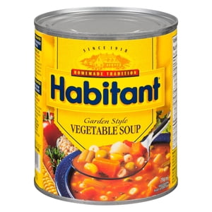 Habitant Soupe aux légumes de jardin
