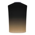 thumbnail image 4 of Plebaso Tank Tops for Men Casual Quarter Zip Collared Tee Shirts Sleeveless Gradient Color Fashion Shirts, 4 of 4