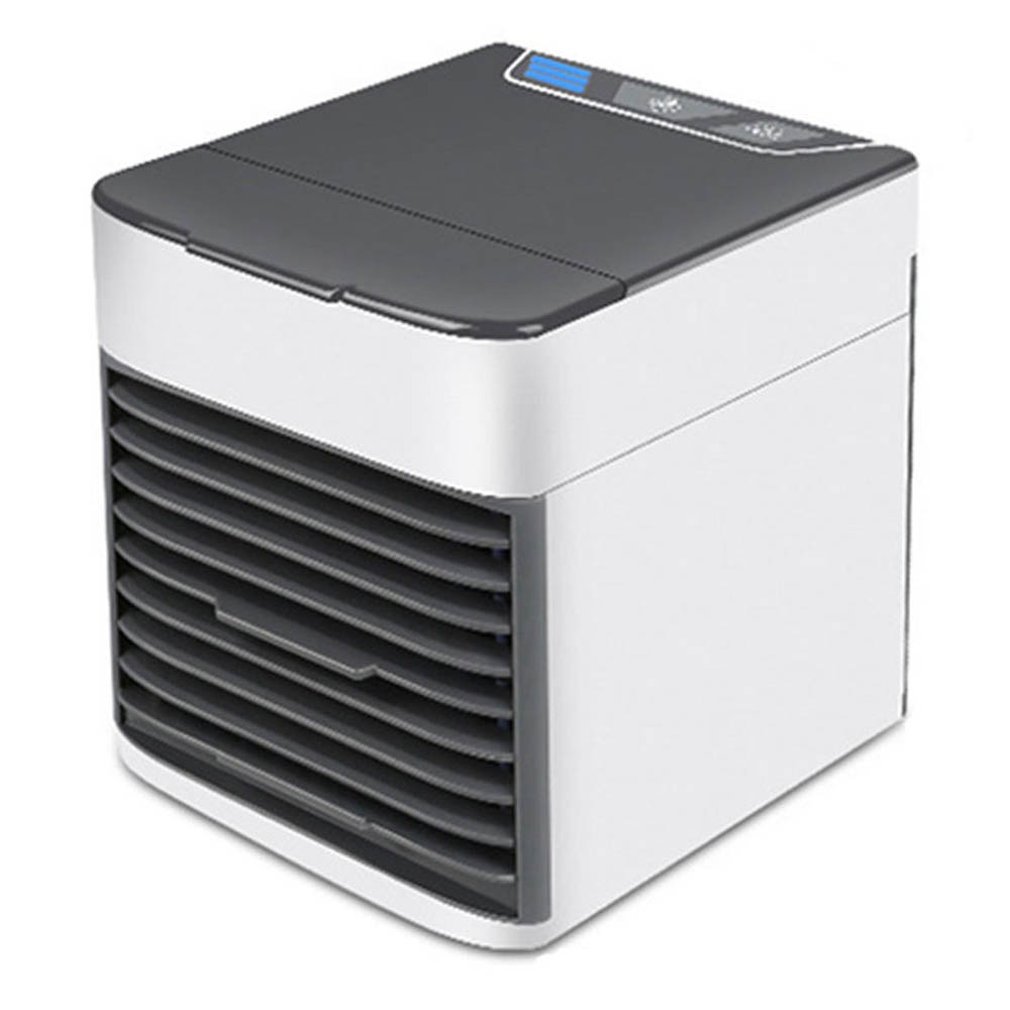 Jinsinto 3-in-1 Portable Air Conditioner Electric Fan Air Purifier Humidifier Cooler Portable Usb Fan (black) (1pc）