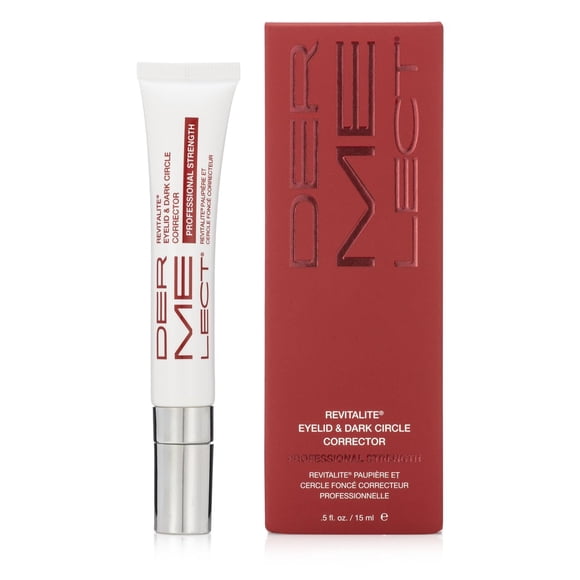 Dermelect Revitalite Eyelid & Dark Circle Corrector- Professional Strength, Anti-Aging Eye Cream with Peptides, Brightening & Tightening Ingredients- Dark Circles, Puffi