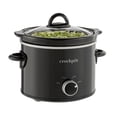 thumbnail image 1 of Crock-Pot 2-Quart Classic Slow Cooker, Small Slow Cooker, Black, 1 of 8