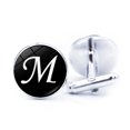 thumbnail image 1 of LYMAYTER Letter Cufflinks 1 Pair Men's Cufflinks - Letter Pattern, Electroplated, 1 of 7