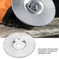 thumbnail image 4 of Steel Wheel Abrasive Tools, Practical Wood Carving Disc, Non-metallic Materials For Angle Grinder Wood Other Materials, 4 of 8