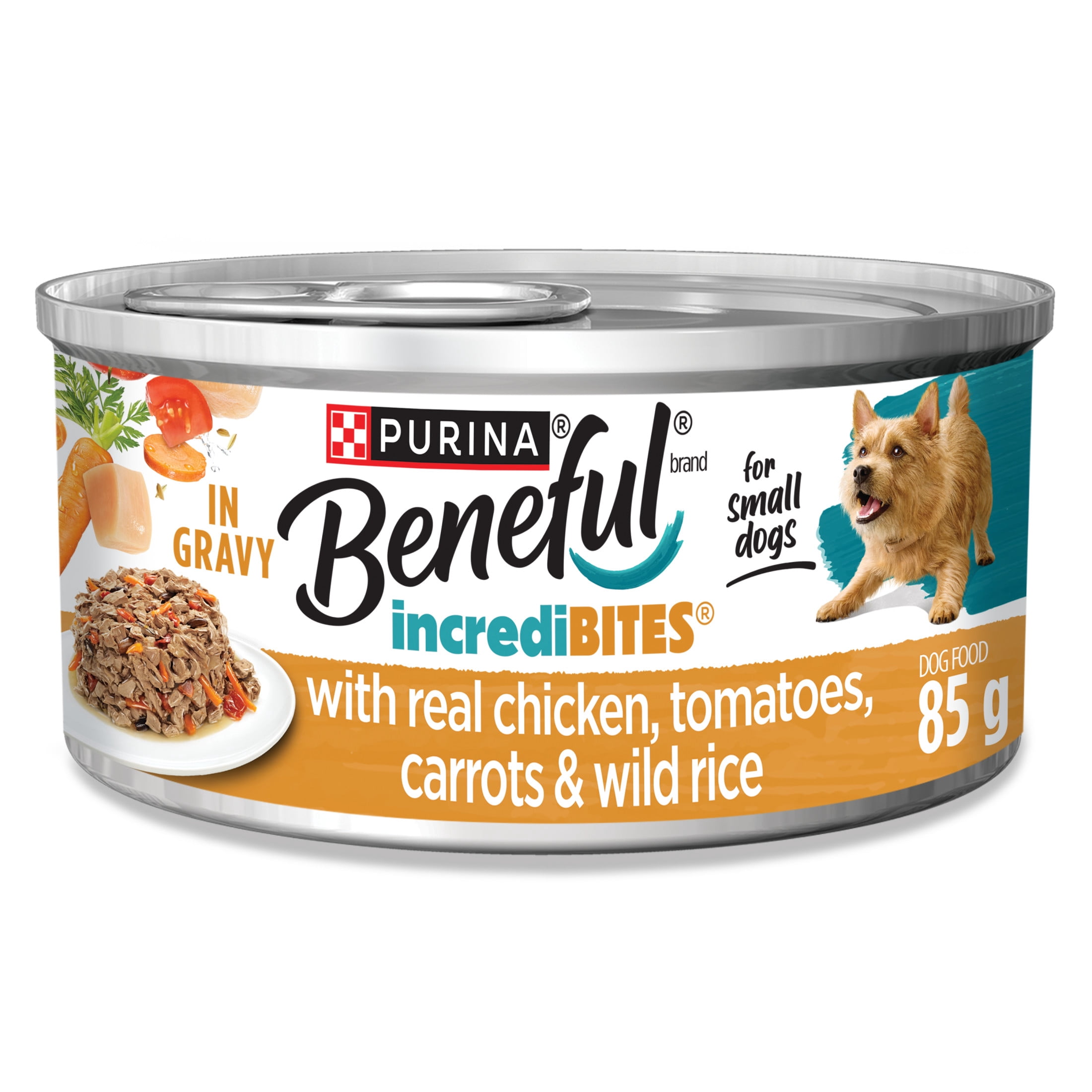 Beneful IncrediBites with Real Chicken in Gravy, Wet Dog Food 85 g