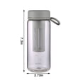 thumbnail image 2 of EGNMCR Take With One Water Cup - Brewing Tea Take With One Cup Portable Understandable Cold Brew Coffee Take With One Water Cup - Cold Brew Cup - (600ML) - BPA Free,, 2 of 9