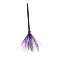 thumbnail image 1 of Classic Halloween Broom Flying Broom Stick Prop Plastic Broomstick Accessory for, 1 of 7