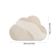 thumbnail image 3 of Vwrxbz Bath Mat Non Slip Super Absorbent Silicone Bathroom Rug Fast Drying Washable Shower Floor Mat Cloud Shape 16x24, 3 of 9