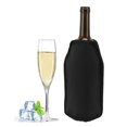 thumbnail image 3 of Refroidisseur de Bouteille de Vin Réutilisable, Léger, Durable, Ajustable, Résistant aux Déchirures, Manchon de Refroidisseur de Vin pour Bar Noir, Bourgogne, 3 of 7