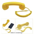 thumbnail image 4 of Mobile Phone Combiné 3,5 mm Mini Combiné Récepteur Micro Haut-Parleur pour Jaune, 4 of 8