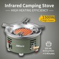 thumbnail image 3 of Portable camping stove, burner butane gas stove, windproof and energy-saving, 3 of 8
