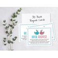 thumbnail image 3 of Inkdotpot 30 Books For Baby Shower Request Cards Bring A Book Instead Of A Card Gender Reveal Its a Boy Its a Girl Baby Shower Invitations Inserts Games, 3 of 6