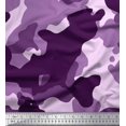 thumbnail image 1 of Soimoi Poly Georgette Fabric Two Tone With White Camouflage Decor Fabric Printed Yard 42 Inch Wide, 1 of 3