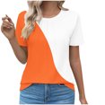 thumbnail image 1 of Birdeem Womens Round Neck Fashionable Casual Short Sleeved Spring/Summer Top, 1 of 12