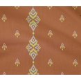 thumbnail image 4 of oneOone Tissu en Coton Flex Rayé & Tourbillon Tissu Ikat Imprimé au Mètre 40 Pouces de Large, 4 of 4