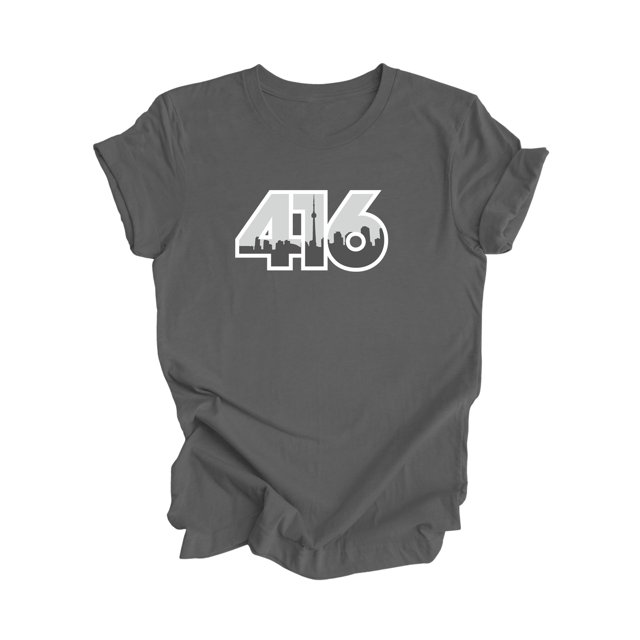 416 Toronto Ontario Canada Code Régional Skyline de la Ville Cadeau - T-Shirt Unisexe - Inspired X