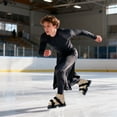 thumbnail image 3 of Upgraded Adjustable Double Ice Skates for Toddlers Beginner Winter Training Shoes with Hook and Loop Fastener Straps 2PCS, 3 of 3